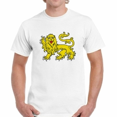 Imagen de Remera Leon Amarillo Sacando Lengua