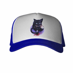 Gorra Gato Negro Dibujo Art