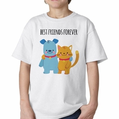 Remera Best Friends Perro Y Gato en internet