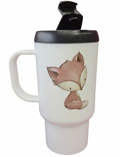 Jarro Termico Zorro Fox Diseño Dibujo Art