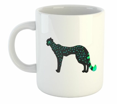 Taza Cheetah Arte Dibujo Colores