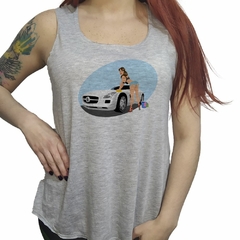 Musculosa Mujer Lavando Auto M2