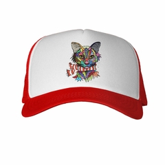 Gorra Gato Con Bufanda Pop Art en internet