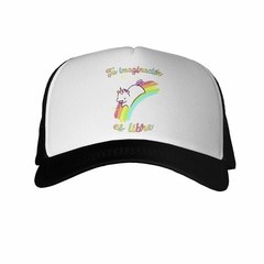 Gorra Tu Imaginacion Es Libre Unicornio - comprar online