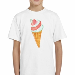 Remera Cono De Helado Dibujo M2 - tienda online