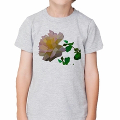 Imagen de Remera Drawing Flower Origami Art Verde