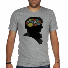 Remera Sherlock Holmes Cerebro Bored Detect