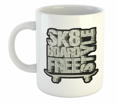Taza Skateboard Freestyle Sk8Board