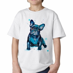 Remera Bulldog Art Watercolor M1 en internet