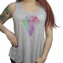 Musculosa Diamante De Varios Colores