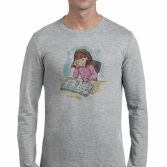 Imagen de Remera Manga Larga Estudio Abecedario Niña Colegio