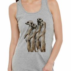 Musculosa Deportiva Meerkat Suricatos Animal Salvaje Natural - comprar online