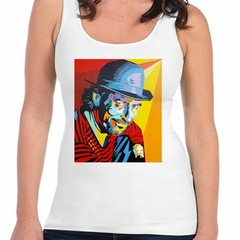 Musculosa Deportiva Joaquin Sabina Pop Art Colores El Flaco - comprar online