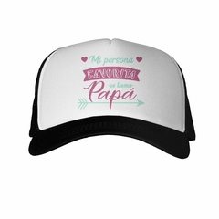 Gorra Mi Persona Favorita Se Llama Papá - comprar online