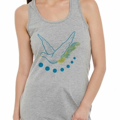 Musculosa Deportiva Paloma Dove Color Art