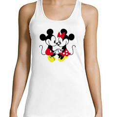 Musculosa Deportiva Minnie Y Mickey De La Mano Amor Love - comprar online