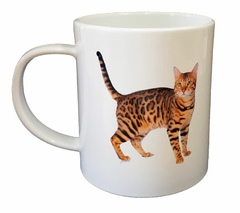 Taza Gato De Bengala Parado En Cuatro Patas - comprar online