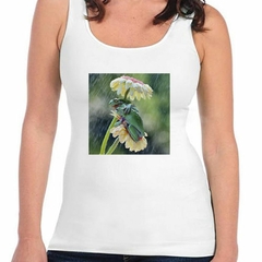 Musculosa Deportiva Rana Lluvia Flor Paragua Foto