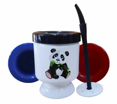 Mate Oso Panda Con Un Lapiz Dibujo Animado - comprar online