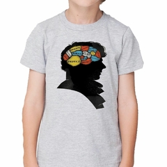 Remera Sherlock Holmes Cerebro Bored Detect - tienda online