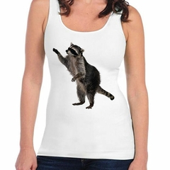 Musculosa Deportiva Mapache Raccoon Animal Salvaje #1