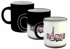 Taza Paris Love Eiffel Tower Art en internet