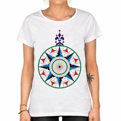 Remera La Rosa De Los Vientos Brujula Compass - tienda online