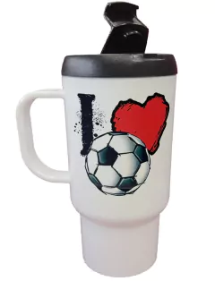 Jarro Termico Deporte Futbol Pelota Amor Pasion