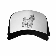 Gorra Perro Yorkshire Vector Silueta - comprar online