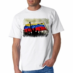 Remera Venezuela Bandera Pueblo Paz - TiendaCubik