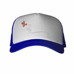 Gorra Avion Dibujo Marca Camino Humo