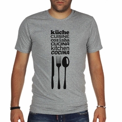 Remera Kitchen Cocina Spoon Fork Knife