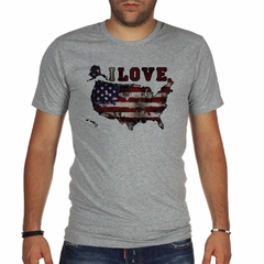 Remera I Love United States - tienda online