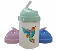 Cantimplora Colibri Watercolor Ave Color