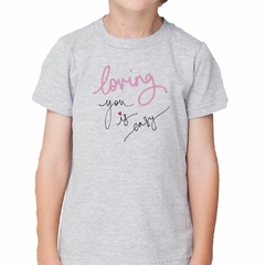 Remera Loving You Is Easy Amarte Es Facil - comprar online