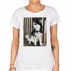 Remera Husky Siberiano Posando - TiendaCubik
