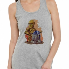 Musculosa Deportiva Robot Caricatura Espacio Galaxia - comprar online
