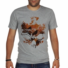 Remera Calavera A Color Con Pajaros Arbol Art - comprar online