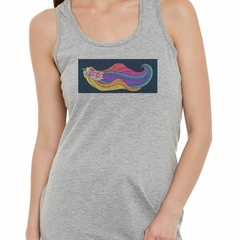 Musculosa Deportiva Unicorn Pig Volando En El Espacio - comprar online