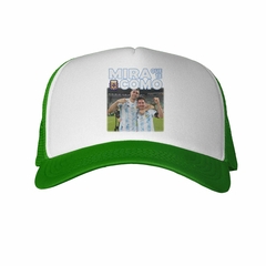 Gorra Argentina Campeon Mira Que Te Como Dibu - TiendaCubik