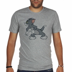 Remera Gato Tom Buscando Presa - TiendaCubik