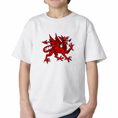 Remera Dragon Heraldico Rojo Salvaje - tienda online