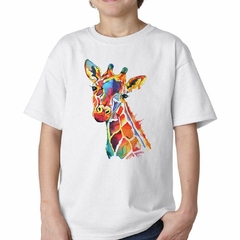 Remera Jirafa Dibujo Watercolor Art - comprar online