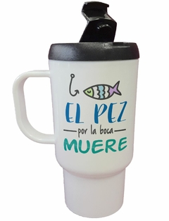 Jarro Termico El Pez Por La Boca Muere #1
