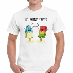 Remera Best Friends Paletas Helados