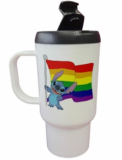 Jarro Termico Stitch Bandera Colores Lgbt
