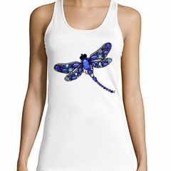 Musculosa Deportiva Libelula Dragonfly Piedras Diseño - comprar online