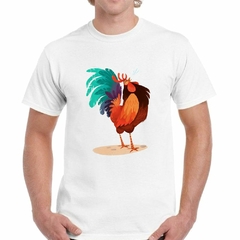 Remera Gallo Caricatura Canto - comprar online