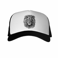 Gorra Leon Cara Gris Salvaje Felino - comprar online