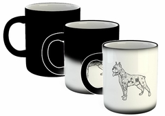 Taza Perro Boxer Dibujo Lineas M2 en internet